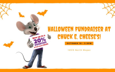 Halloween Fundraiser at Chuck E. Cheese’s!